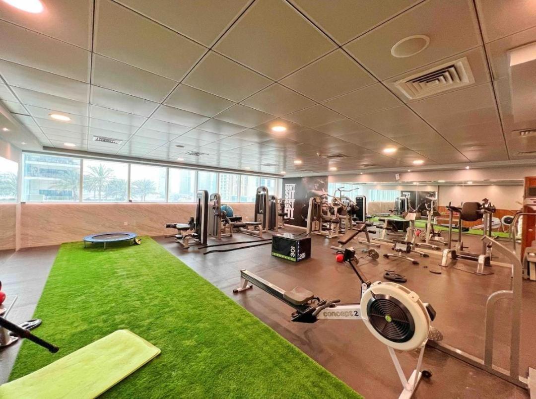 High Floor With City Skyline & Burj Khalifa View 3 Bedroom Unit Marina Dubai Buitenkant foto